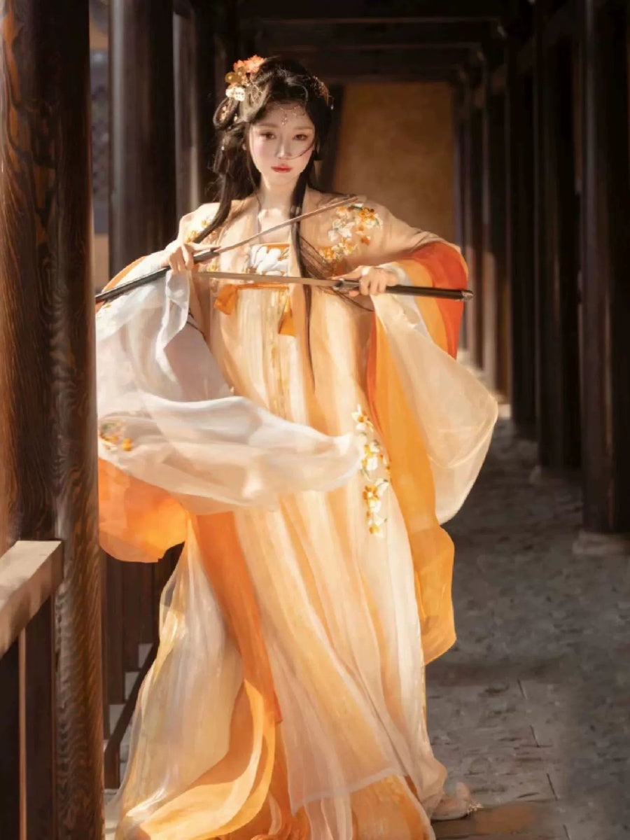 Yuren 玉人 - Tang Dynasty Style Qixiong Ruqun
