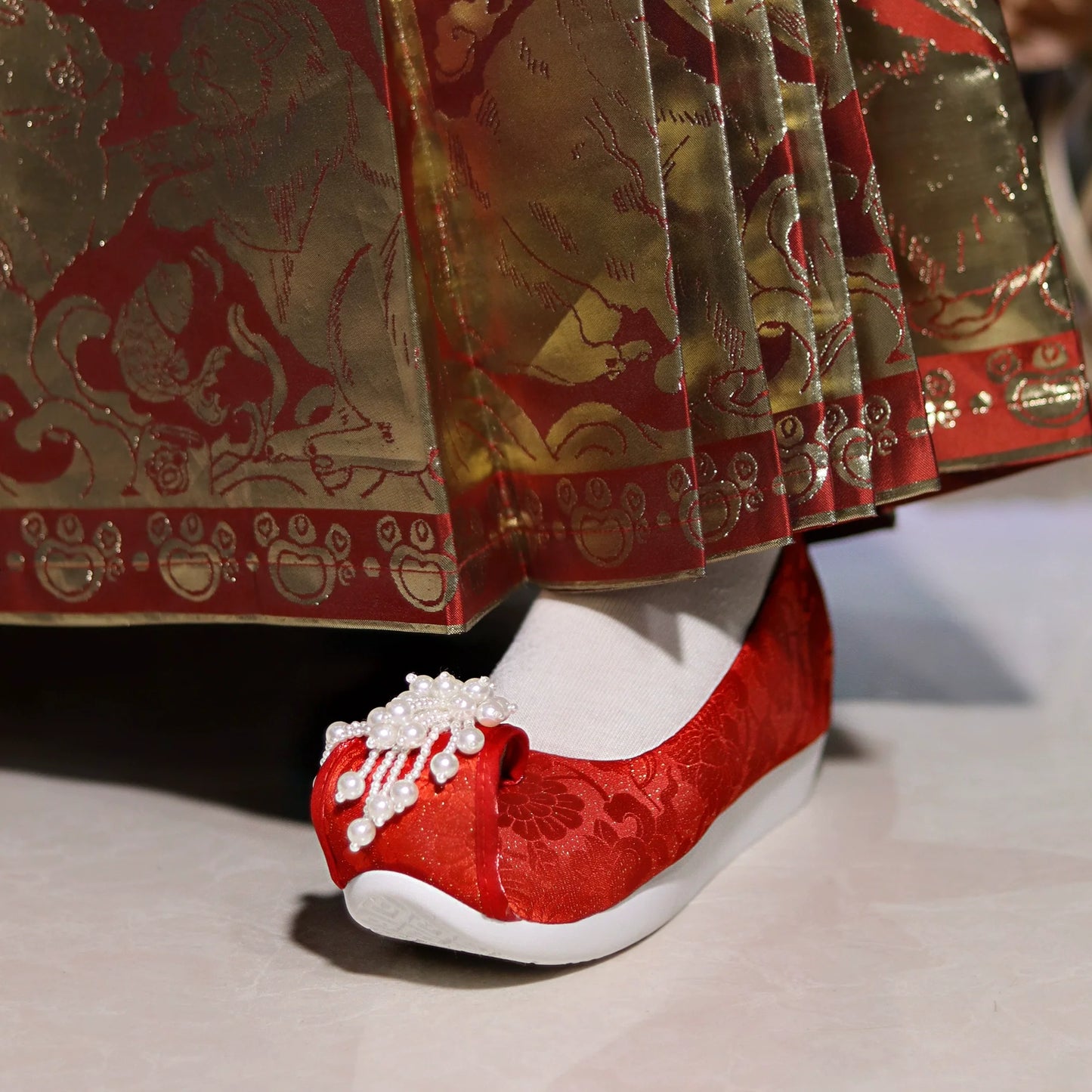 Rebecca - Traditional Brocade Hanfu Shoes