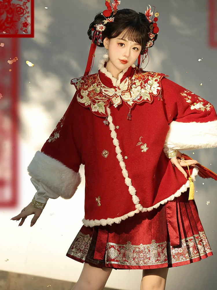 Ming Dynasty, Mamianqun, Modern Hanfu, Sparkle