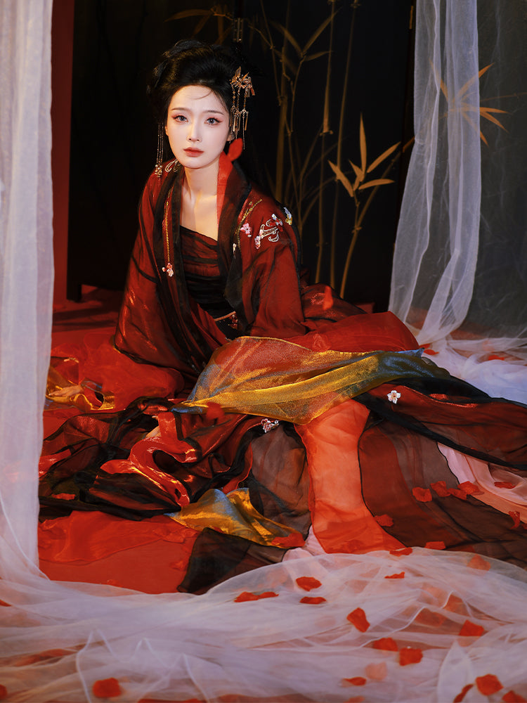 Jiaoli 娇梨 - Song Dynasty Style Qiyao Ruqun Hanfu