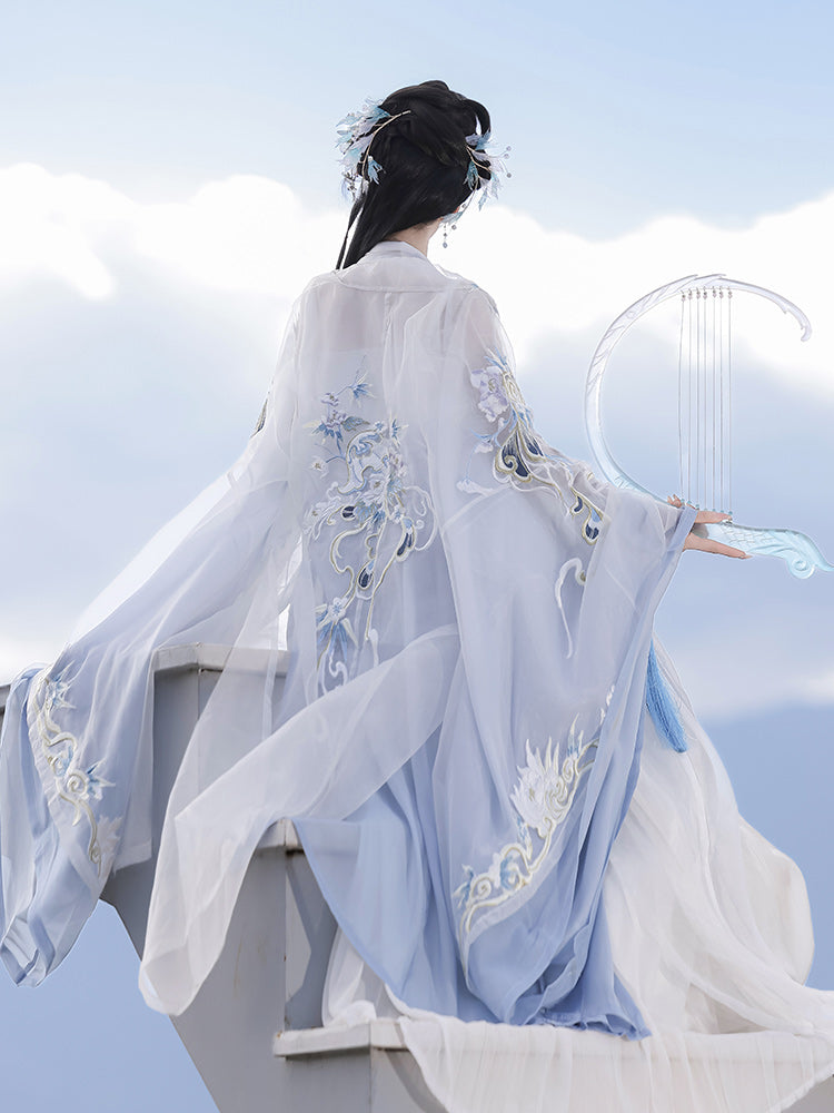 Canghai 沧海 - Song Dynasty Style Qiyao Ruqun Hanfu