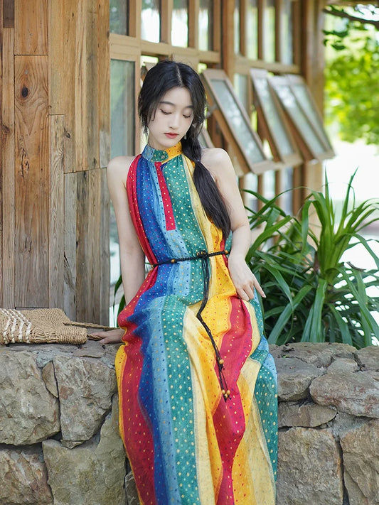 Hanyuansu Modern Hanfu: Rainbow 彩虹
