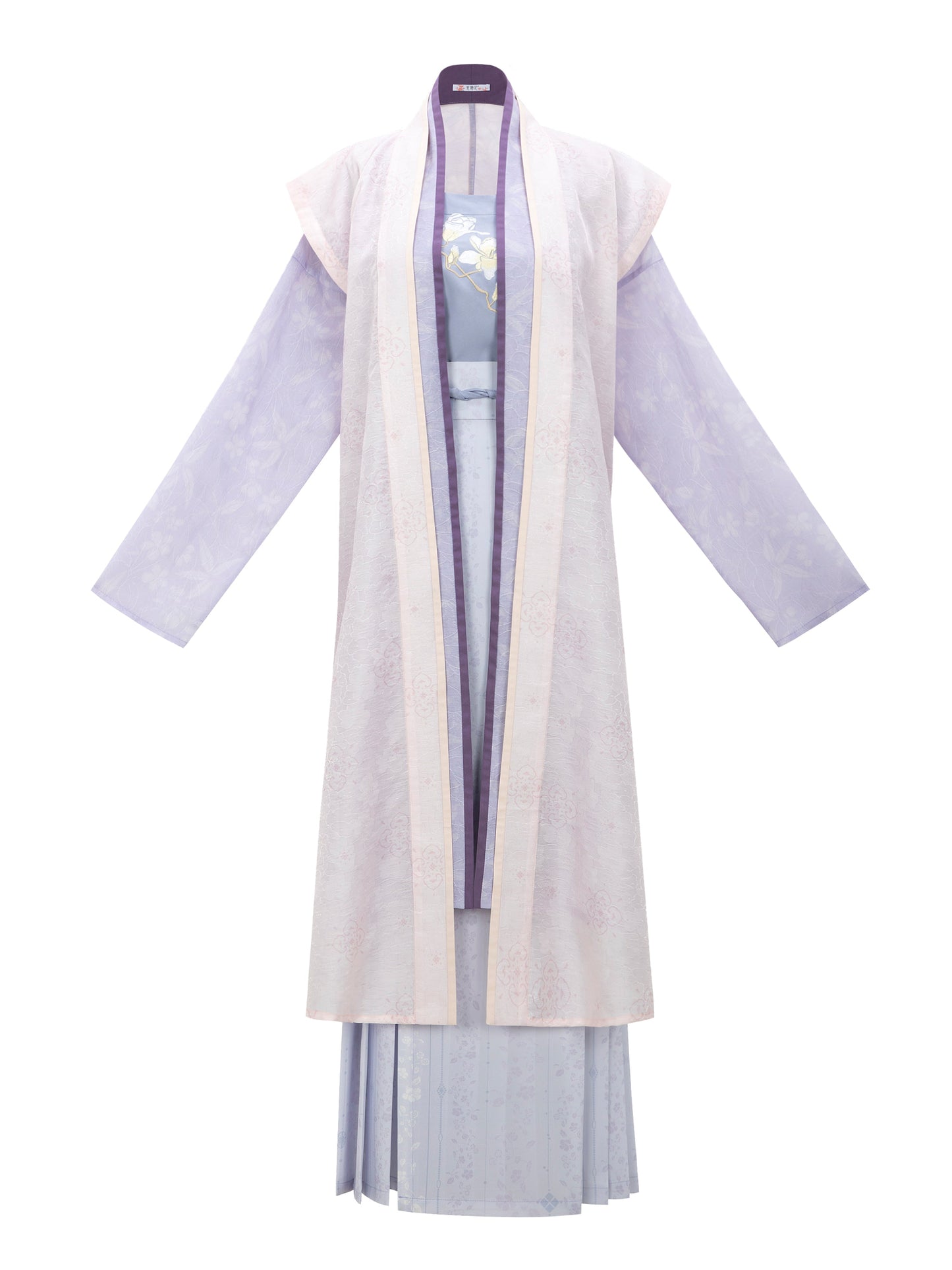 Lilac Rain 丁香雨 - Song Dynasty Style Qiyao Ruqun Hanfu (Preorder)