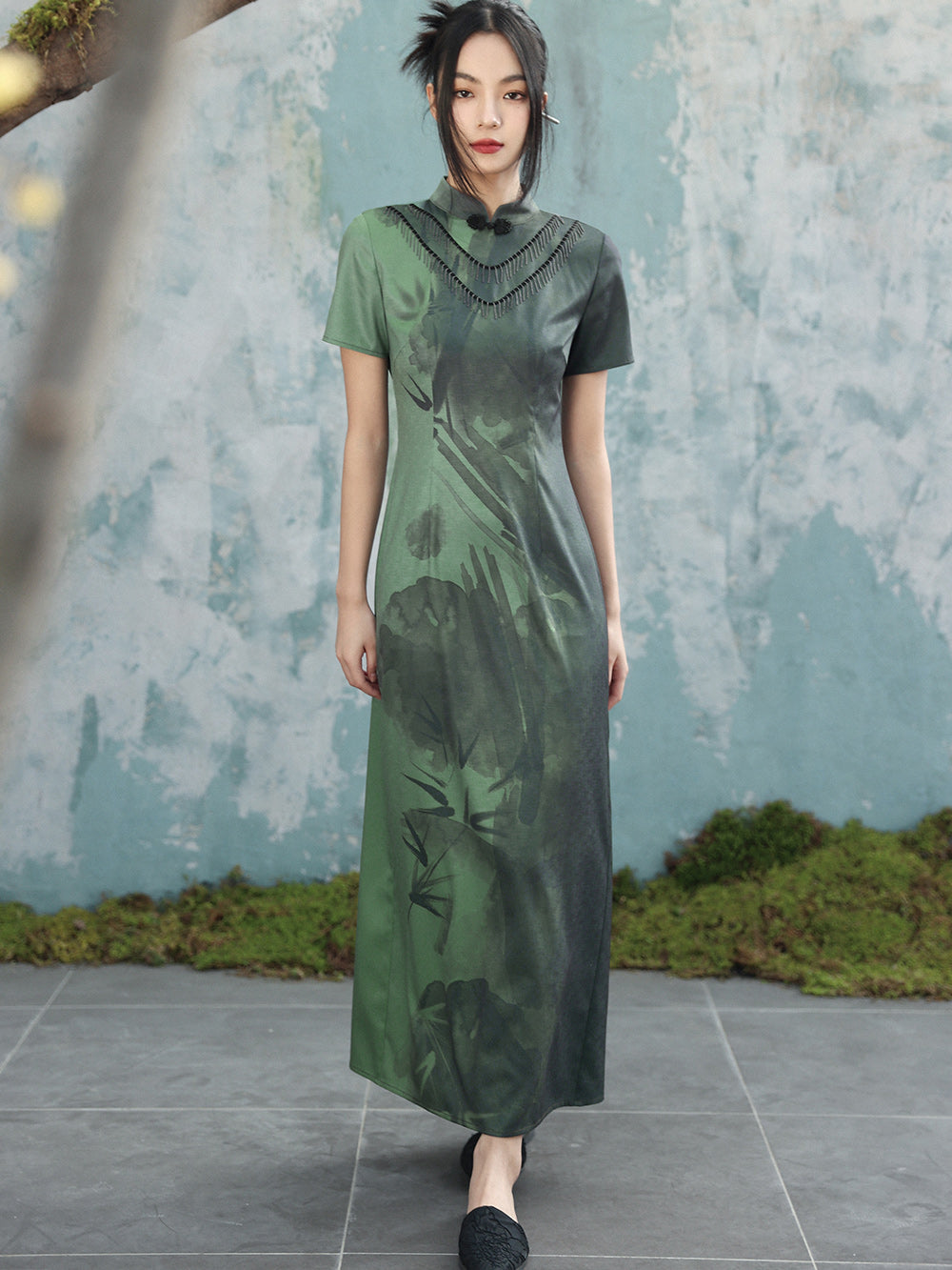 Olivia - Women's Summer New Chinese Style Cheongsam Dress