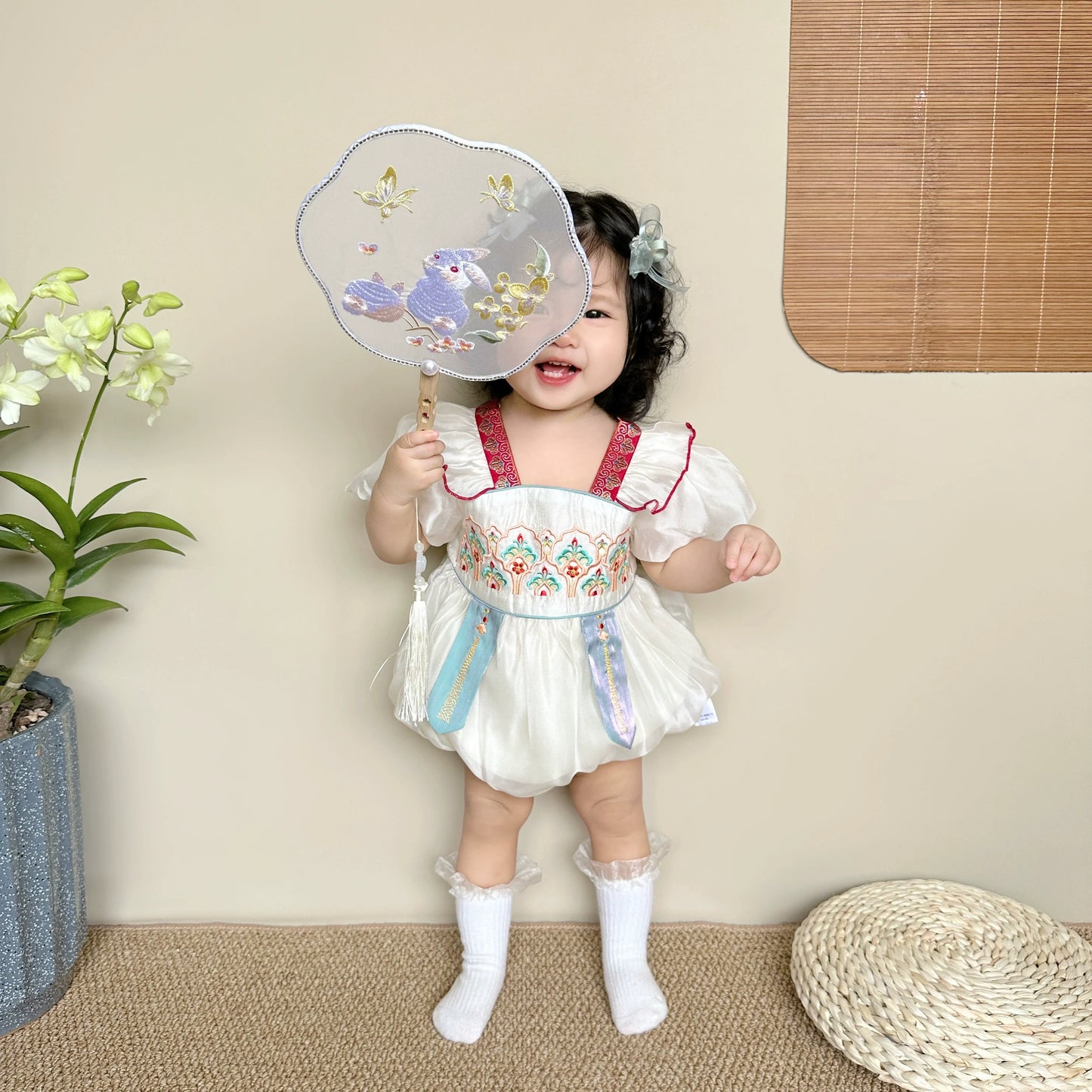 Little Fairy - Chinese Hanfu Style Baby Onesies for Girls