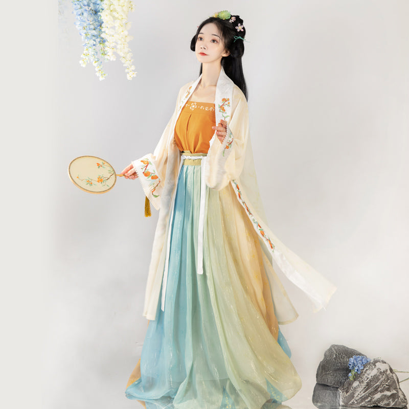 Lianlian 好柿连连 - Song Dynasty Style Qiyao Ruqun Hanfu
