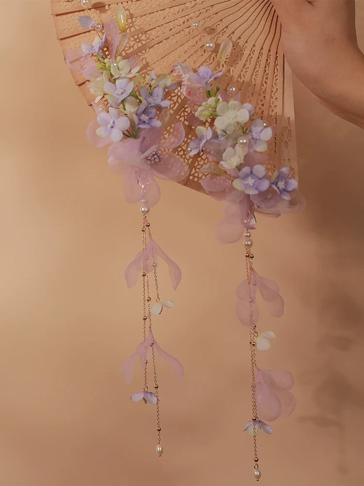 Hair Clips: Lilac