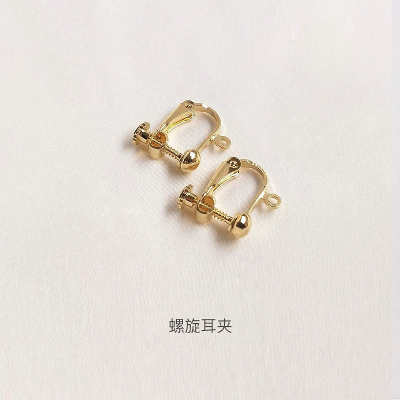 Vintage Stone Chinese Style Earrings