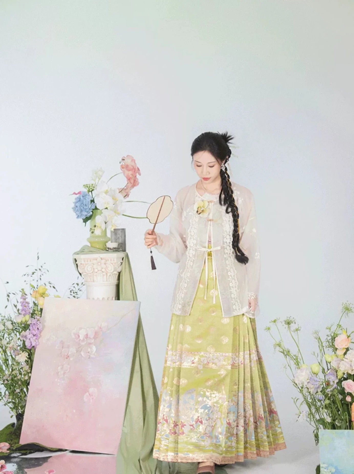 Ming Dynasty x Modern Hanfu: Petal Glow 沁水粉玉