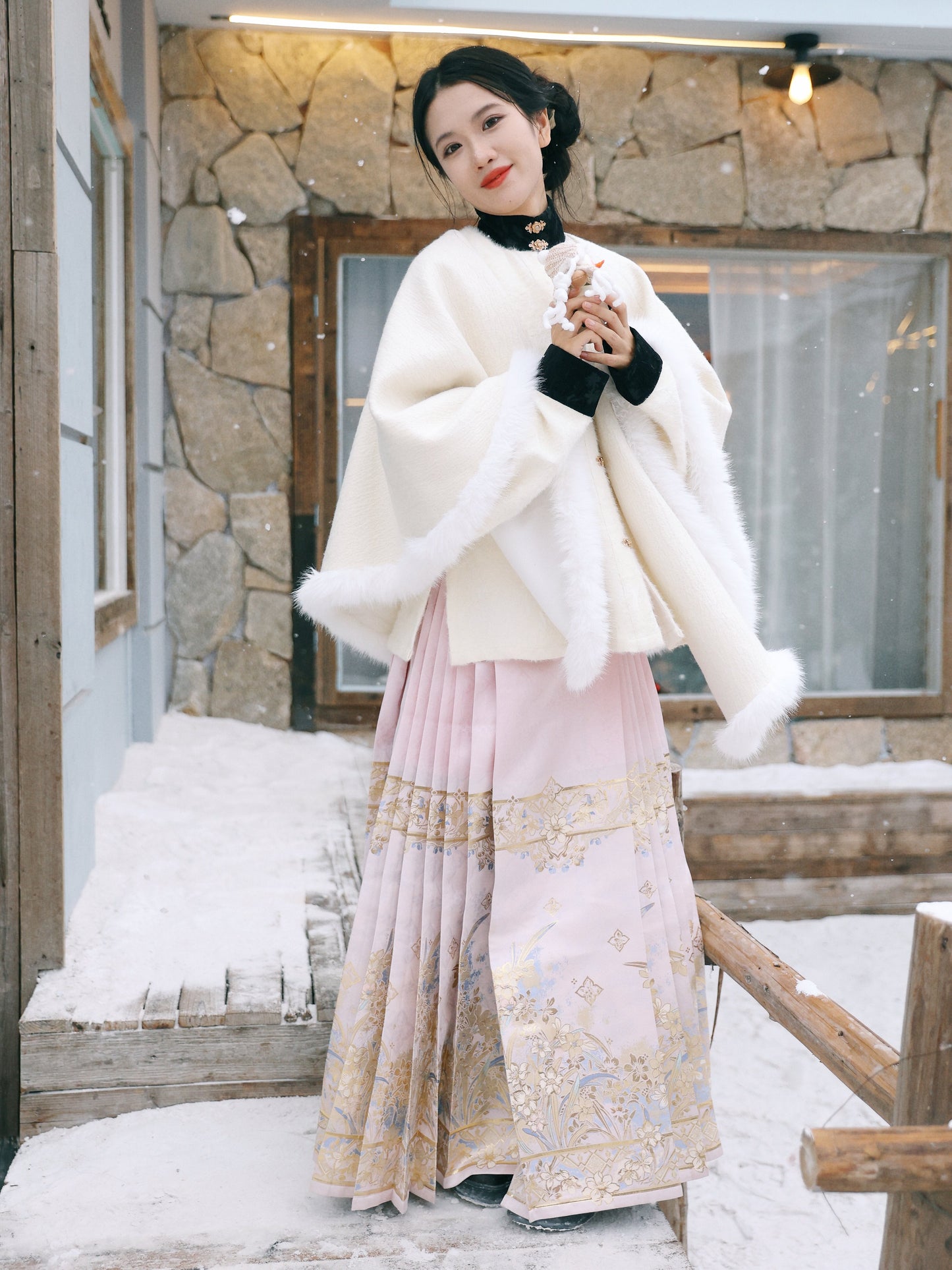 Immortal Lingjing 凌净仙 - Mamianqun Ming Dynasty Hanfu Set