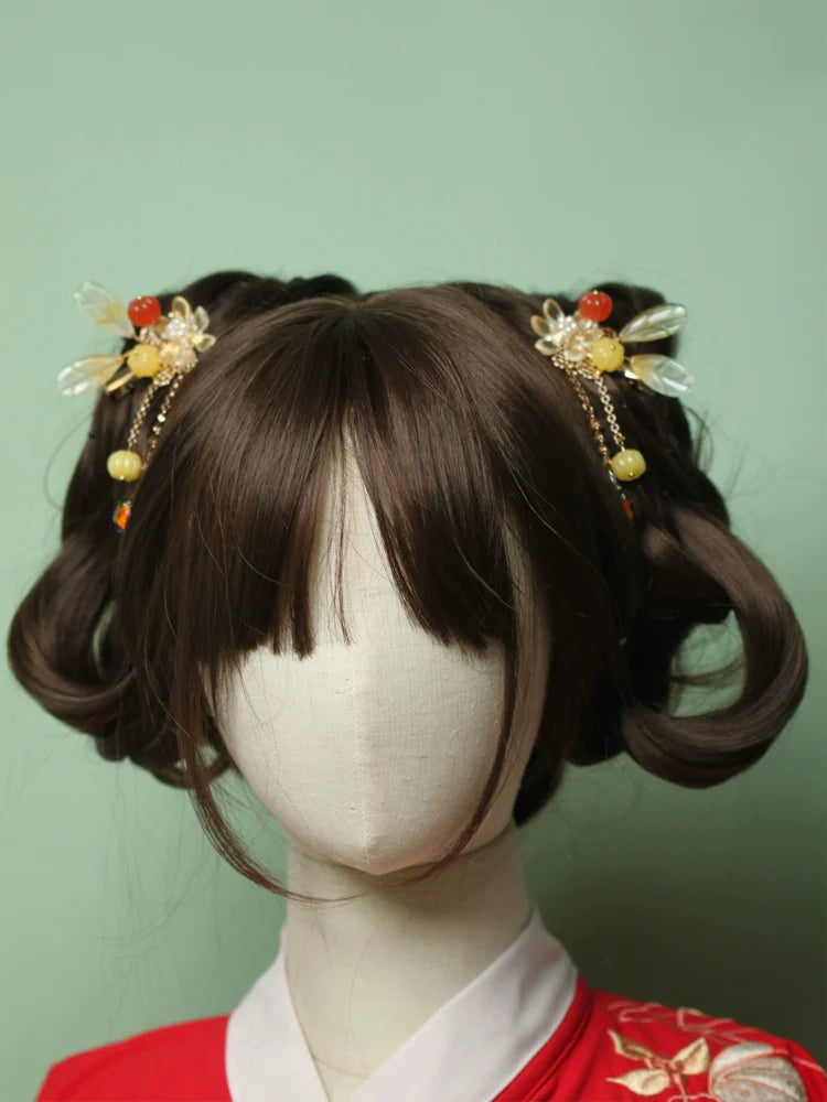 Hair Clip: Autumn Fruits