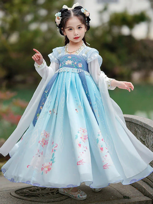 Alessia - Tang Dynasty Hanfu Dress for Girls