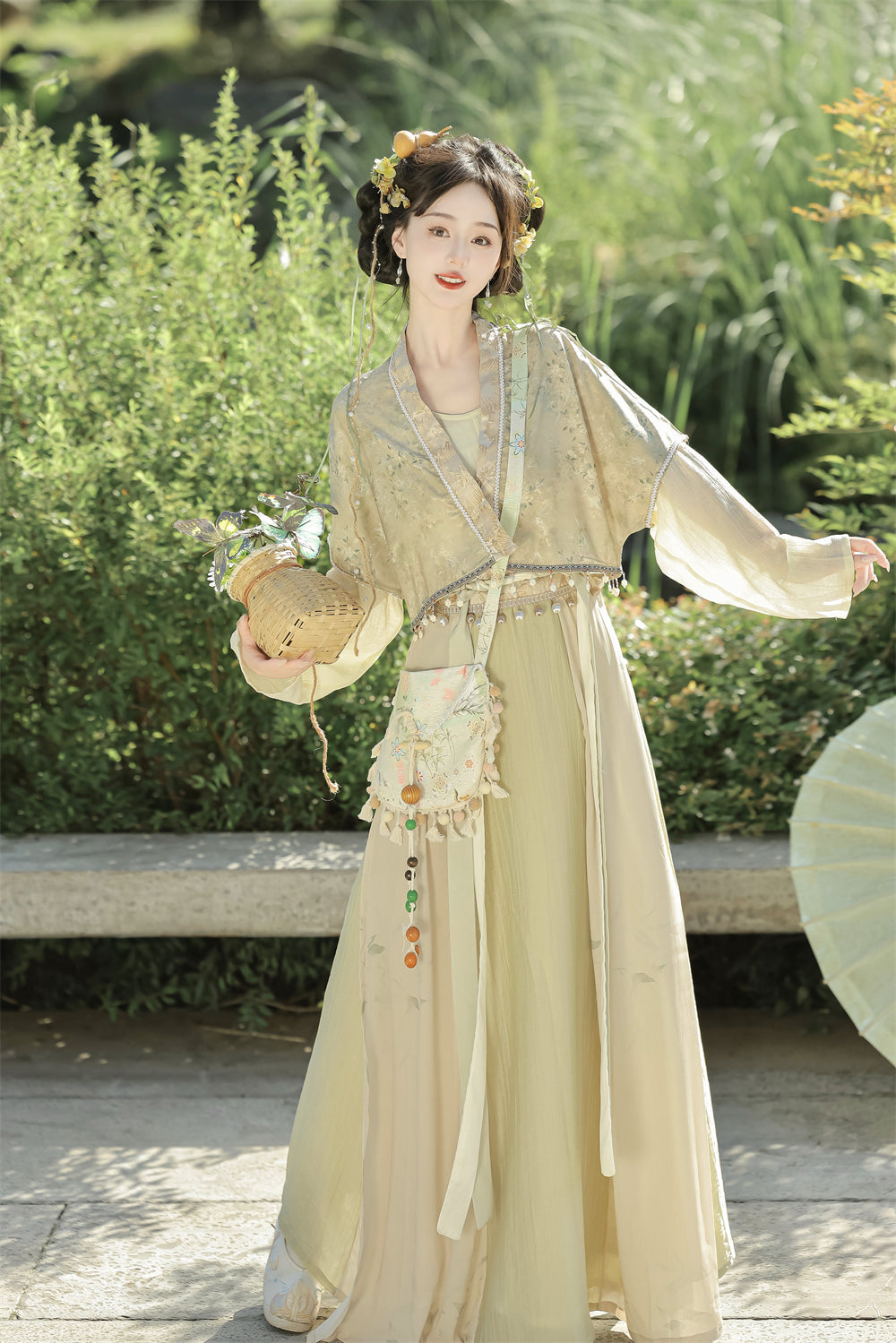 Fushengji 浮生记 - Tang Dynasty Style Beizi Qiyao Ruqun