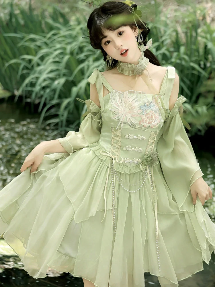 Qi Lolita Dress, Dew 清华露