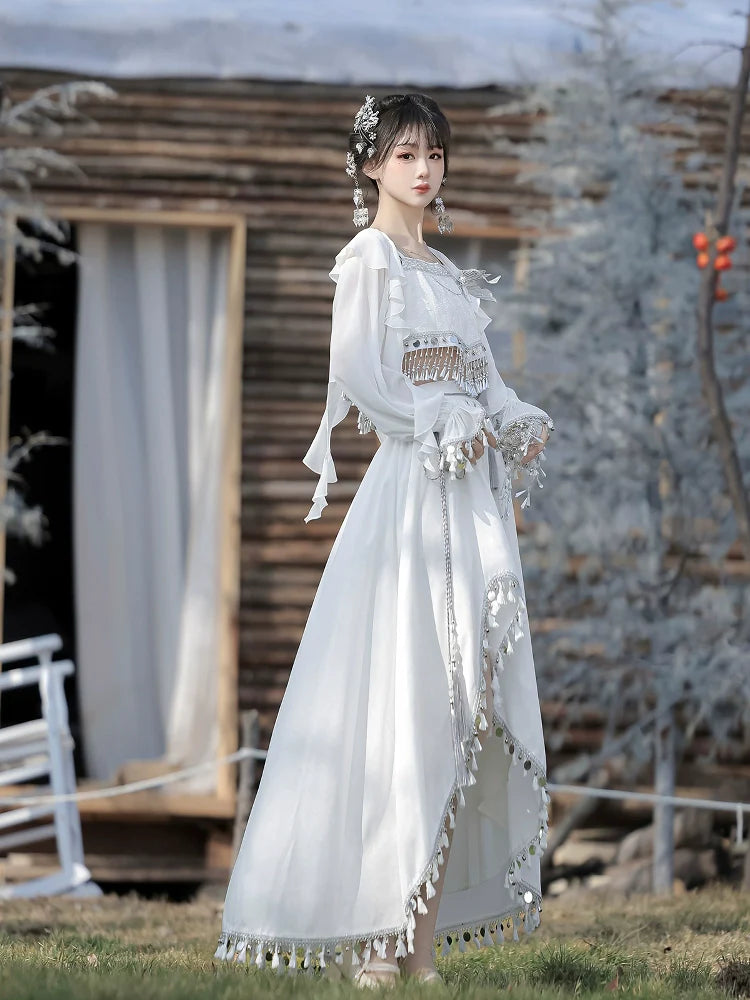 Silver - Miao Jiang Element Ethnic Costume (Preorder)