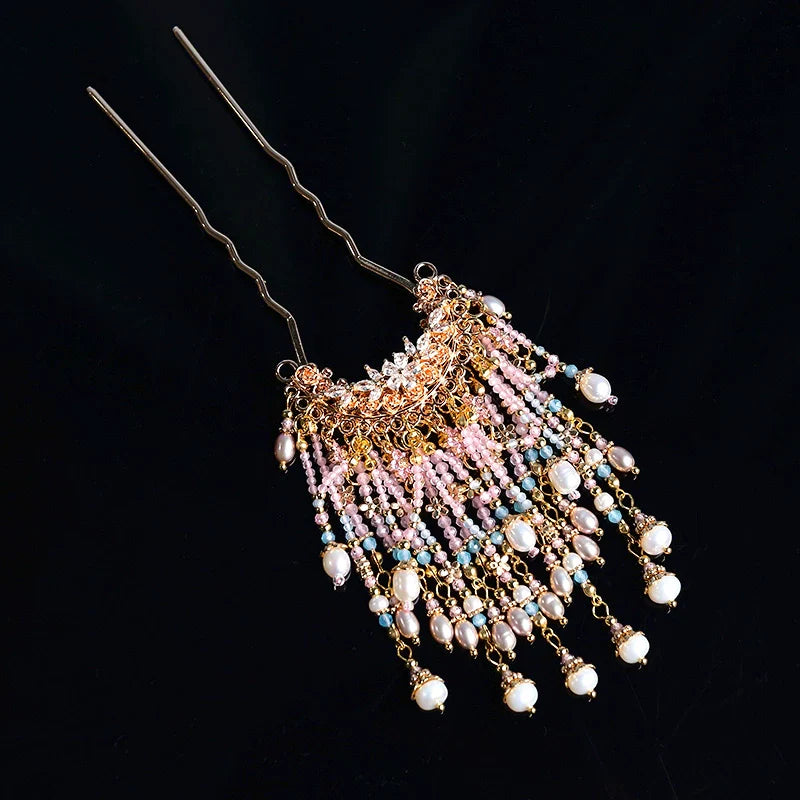 Hair Pins: Pearl Princess
