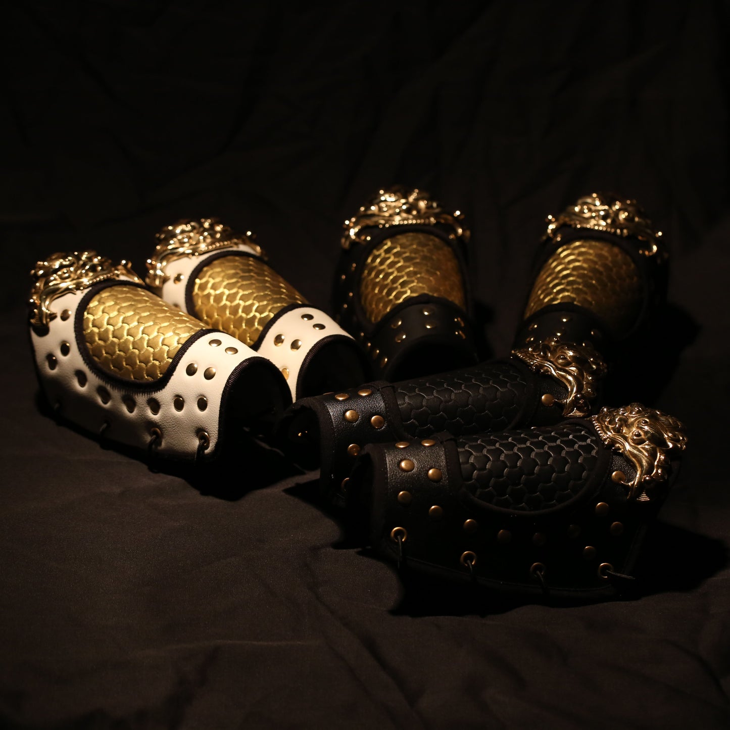 Dragonfire Prophecy - Wrist Guards for Hanfu