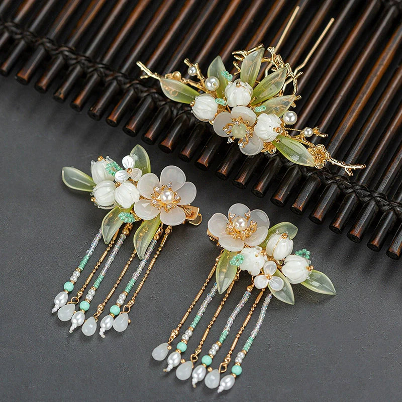 Hanfu Hair Accessories Set: Valley