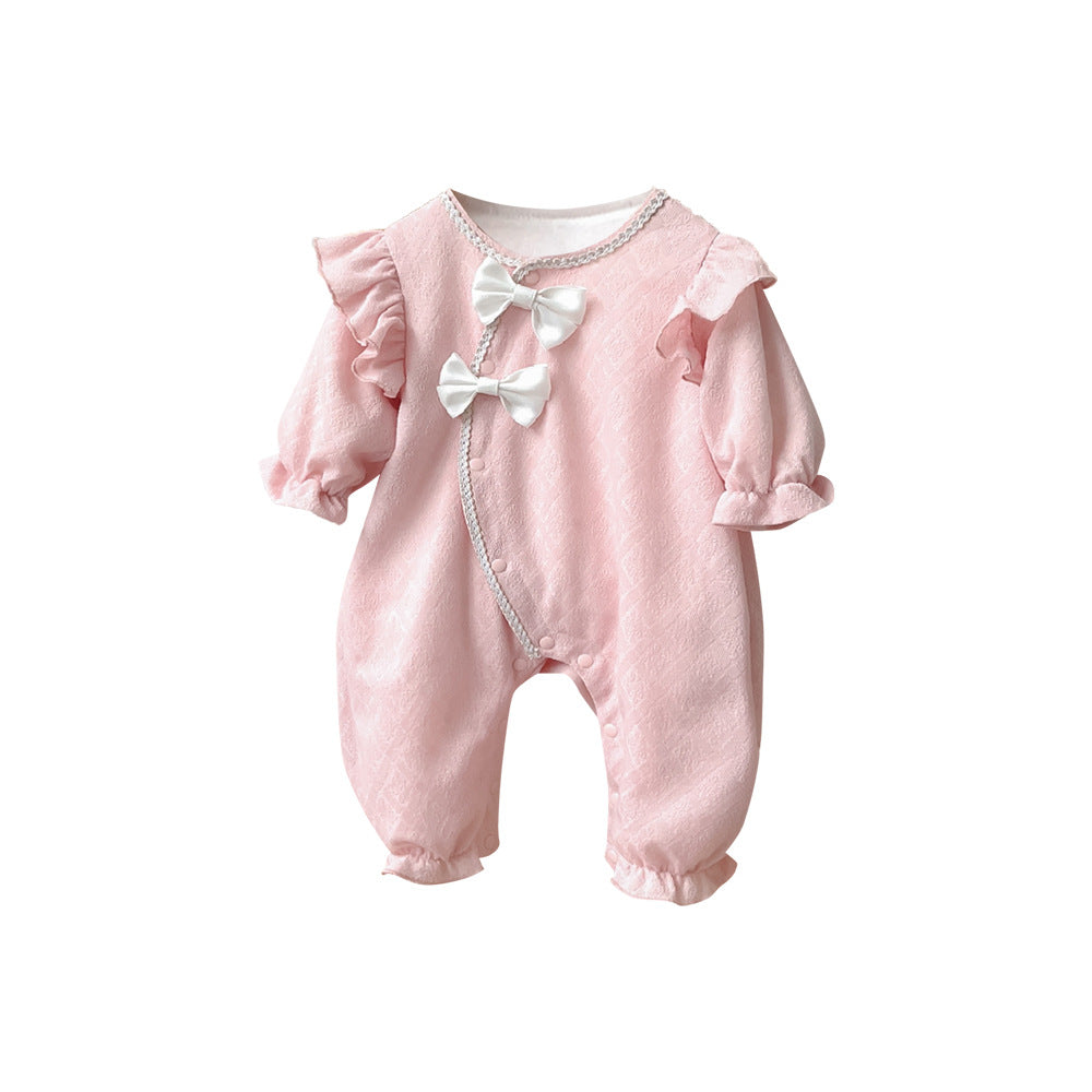 Little Bows - Cheongsam Style Baby Onesies for Girls