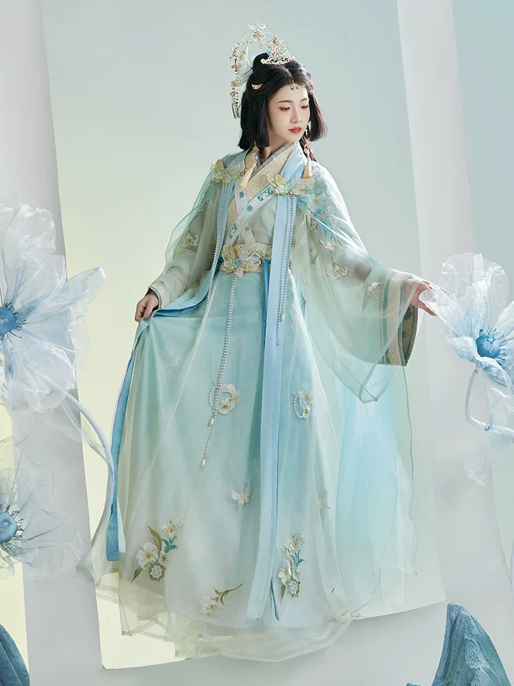 Spring Breeze 春风 - Wei Jin Fairy Style Qiyao Ruqun