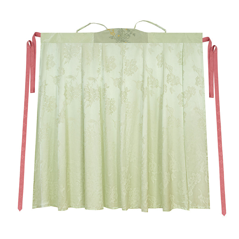 Si Yao 司遥 - Tang Dynasty Style 100% Silk Qixiong Ruqun (Preorder)