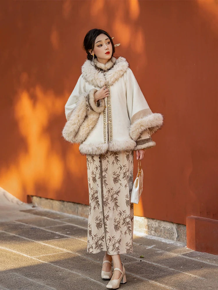 New Chinese Style Modern Cheongsam, Zhaojun 昭君 (Preorder)