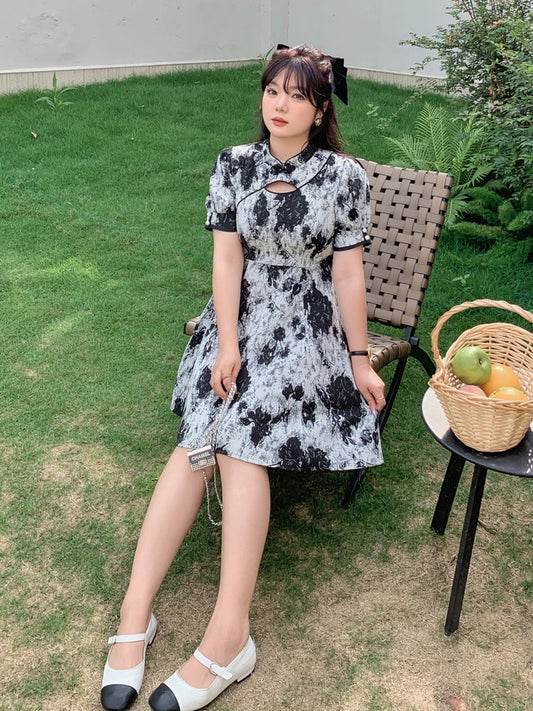 Luna - New Chinese Style Cheongsam Dress