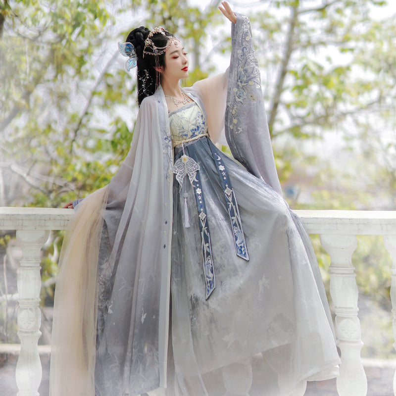 Xiaoxiang  潇湘 - Tang Dynasty Style Hanfu Dress Heziqun