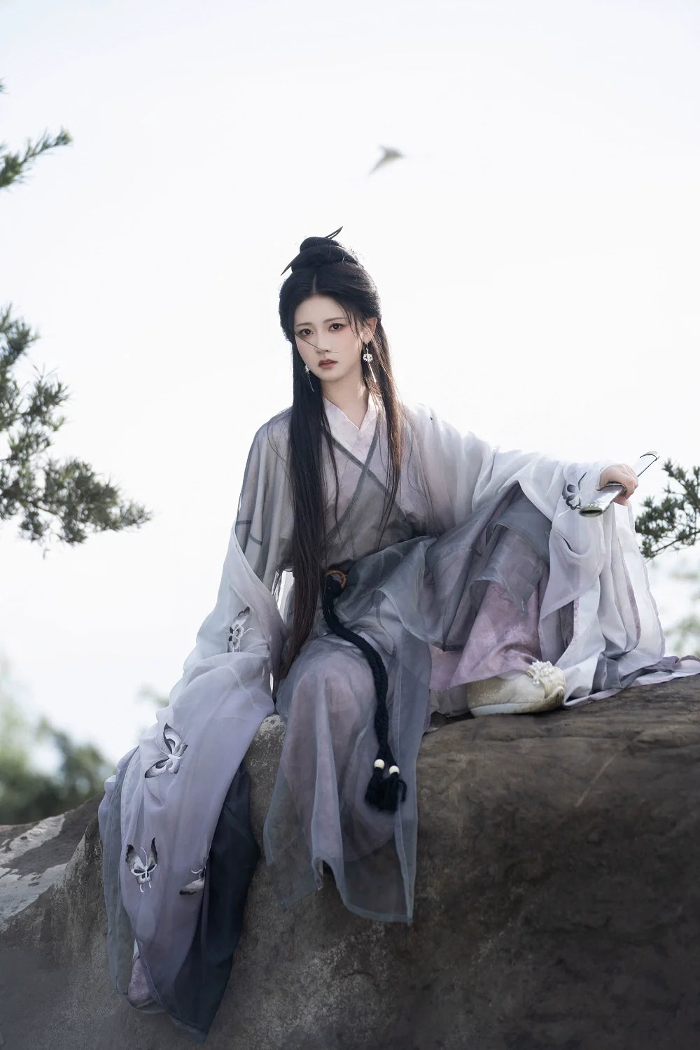 Water Stream 水涧 - Wei Jin Style Qiyao Ruqun