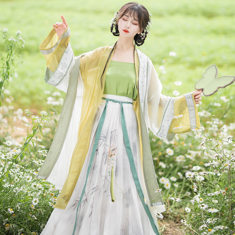 Jiuhua 久华 - Song Dynasty Style Qiyao Ruqun Hanfu
