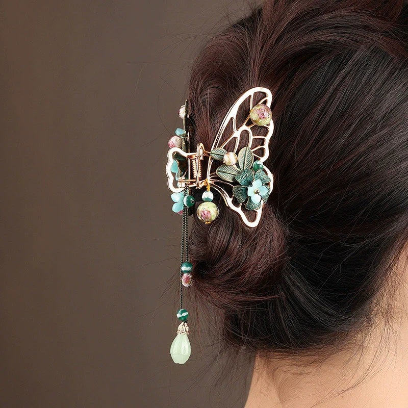Hair Claw: Coral
