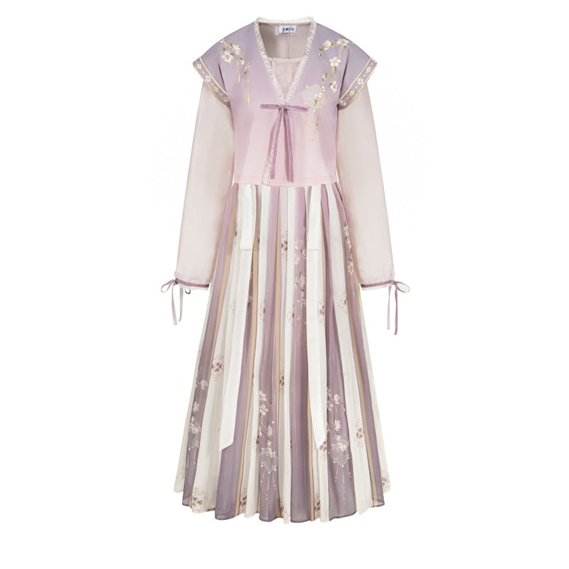 Flower Collector 花间集- Tang Dynasty Style Beizi Qiyao Ruqun