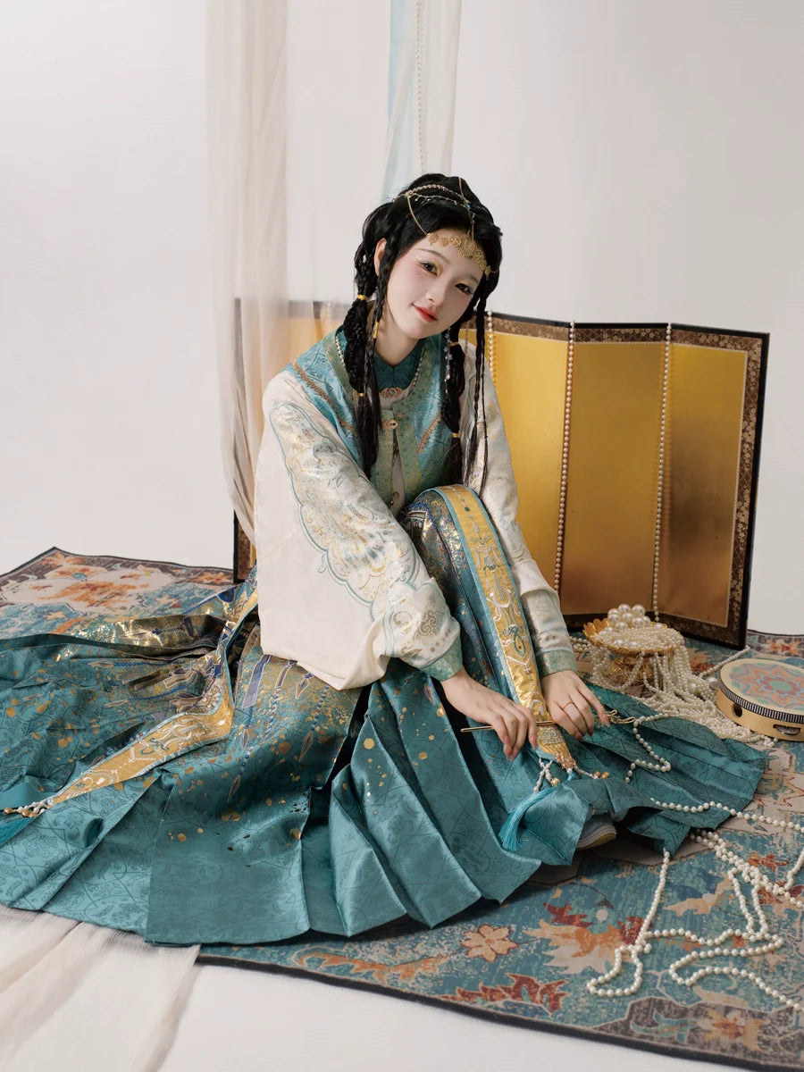 Ming Dynasty Hanfu, Ethnic Style, Arabian Nights (Preorder)