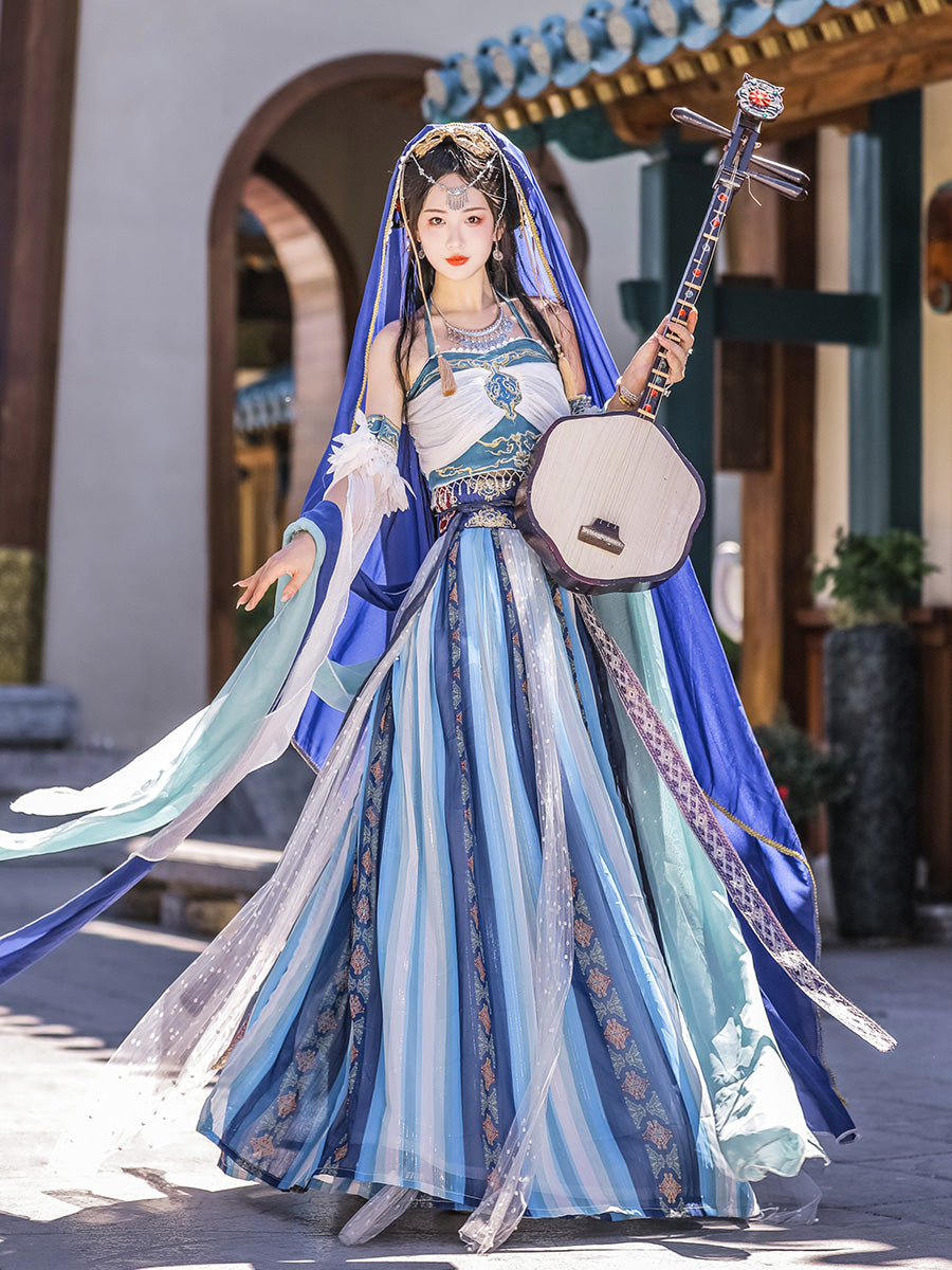 Princess Tianzhu 天竺公主 - Dunhuang Goddess Feitian Tang Dynasty Costume