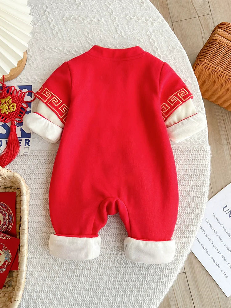 Oriental - Chinese New Year Festival Baby Onesies for Boys and Girls