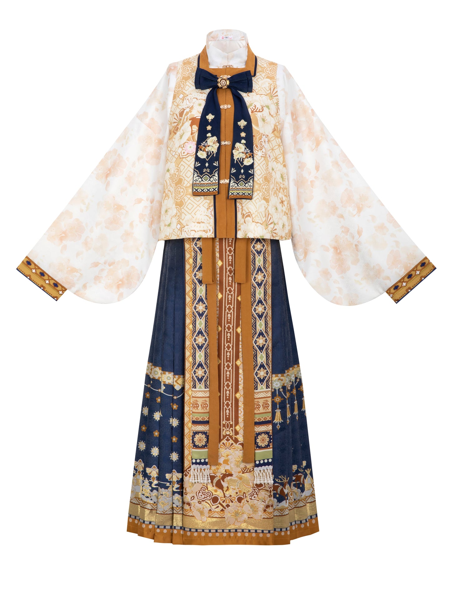 Reindeer Girl 驯鹿少女 - Bijia & Mamianqun Ming Dynasty Hanfu Set