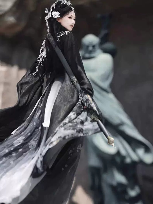 Unstained 不染尘 - Wei Jin Wuxia Style Qiyao Ruqun (Preorder)