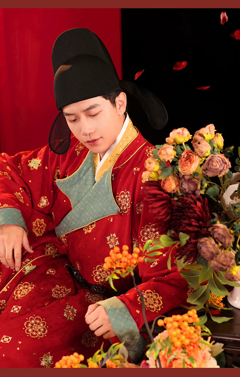The Tang Dynasty Wedding, Bridal Gown, Song of Peace 太平笙歌 (Preorder)