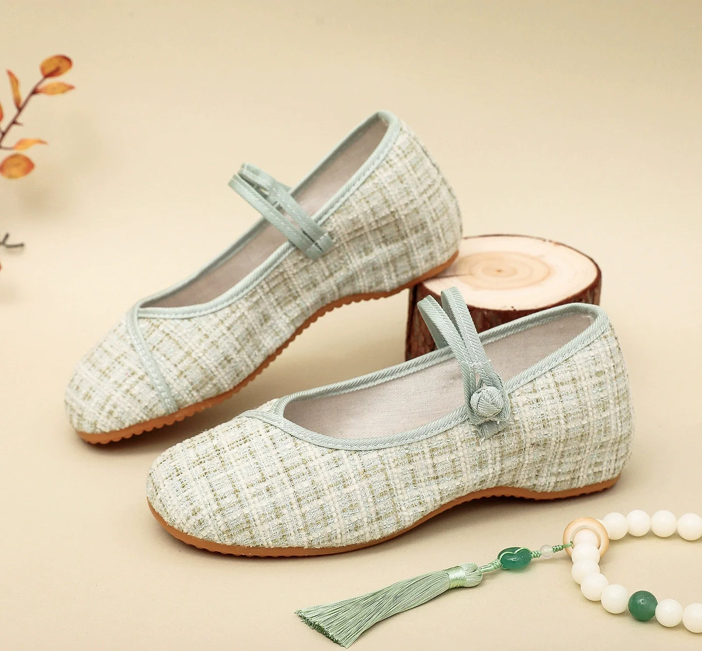Glitter - Classic Tweed Shoes for Women