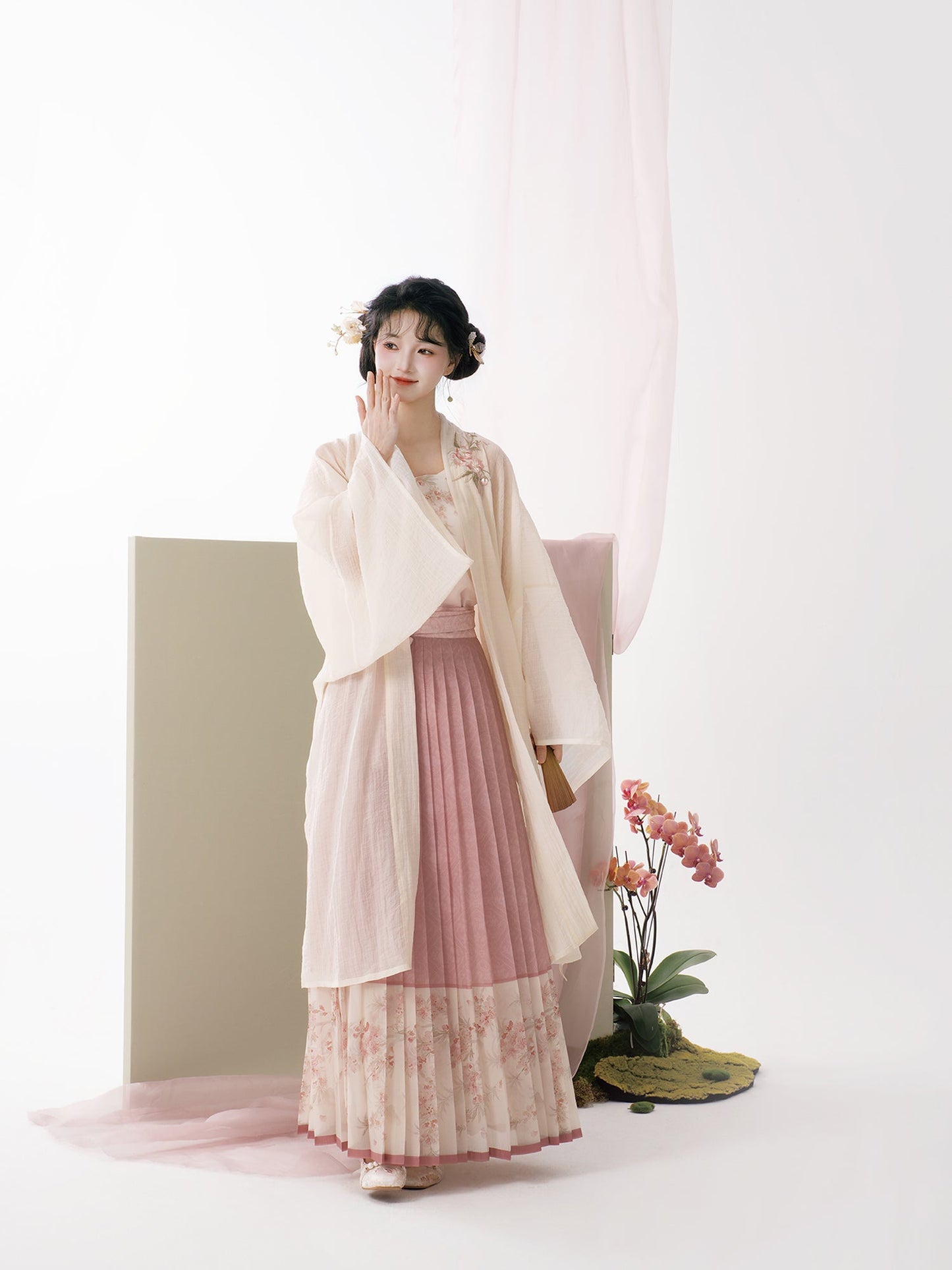 Flower Fairy 花仙 - Song Dynasty Style Qiyao Ruqun Hanfu