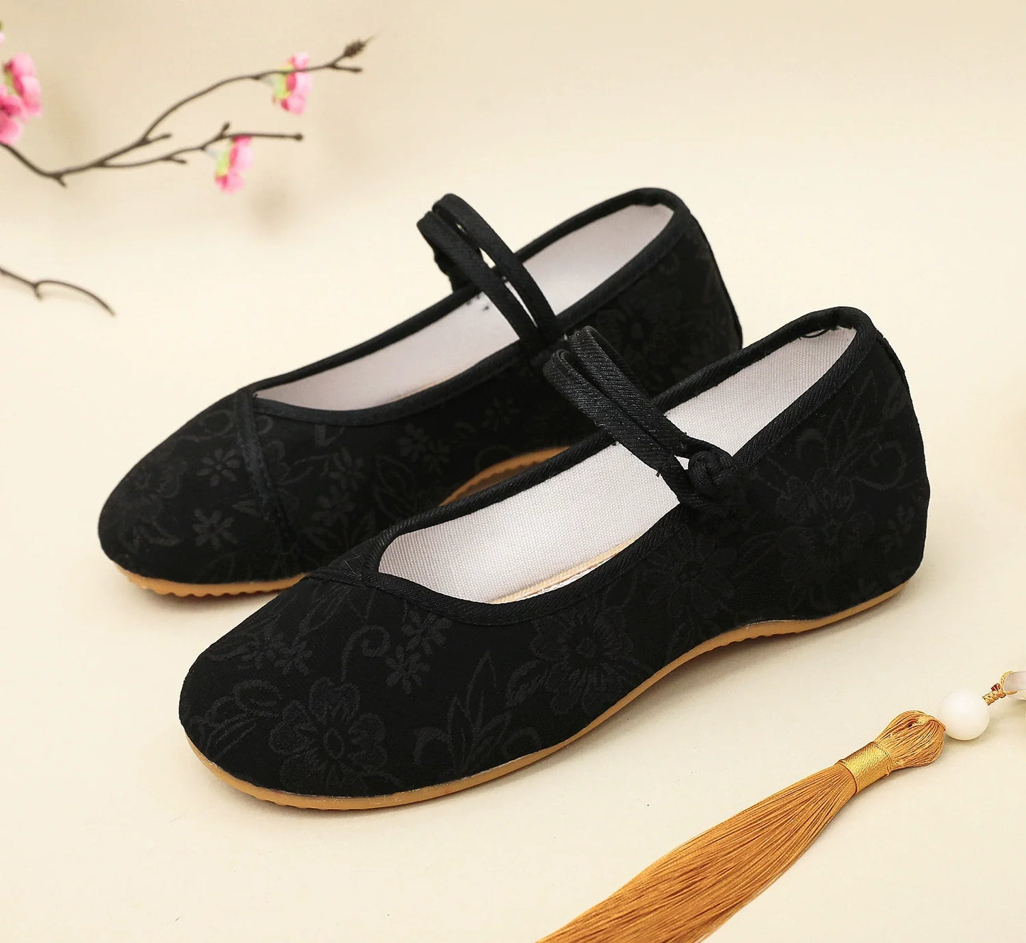 Joanna - Chinese Patterned Hanfu Shoes