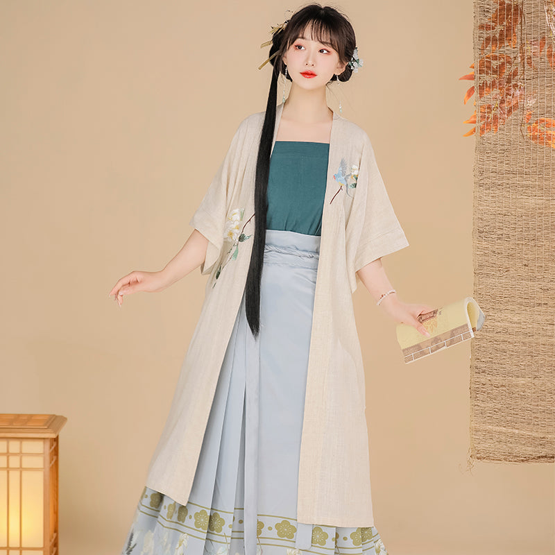 Changgan Temple 长干寺 - Song Dynasty Style Qiyao Ruqun Hanfu