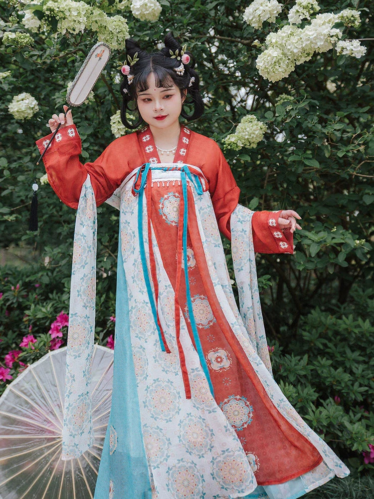 Qingping - Tang Dynasty Hanfu Matching Set