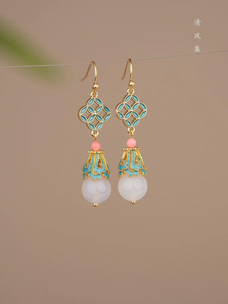 Antique Lady Chinese Style Earrings