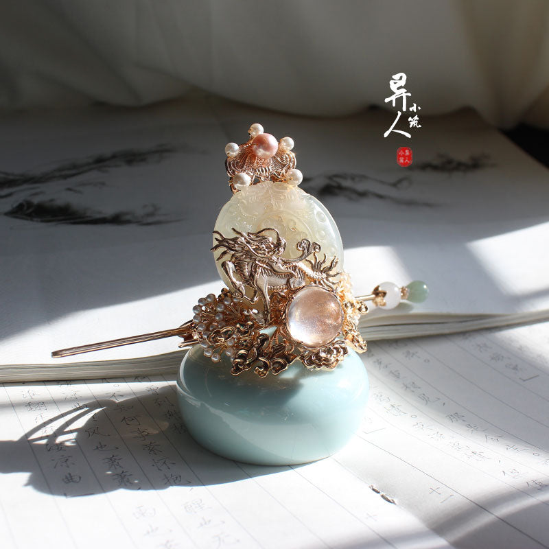 Qilin - Unisex Hanfu Hair Crown