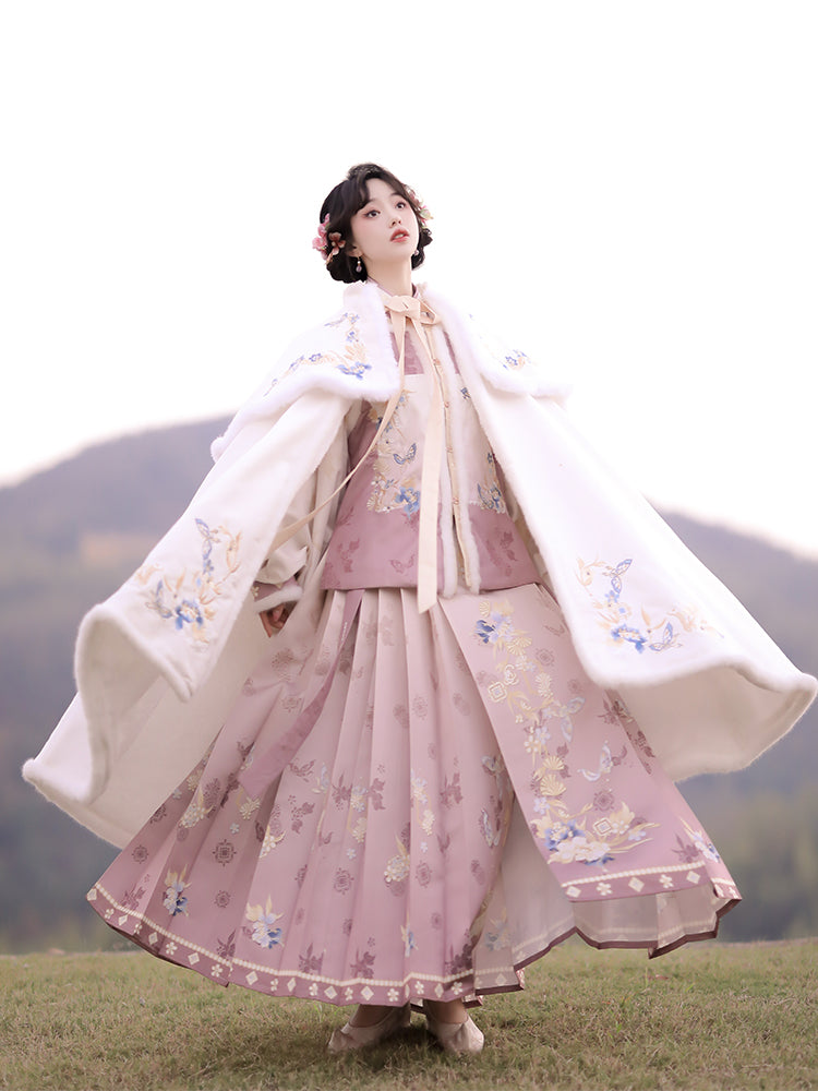 Fuju 芙蕖 - Bijia & Mamianqun Ming Dynasty Hanfu Set