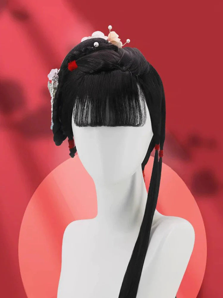 Adorned Jade - Chinese Style Hair Wig for Hanfu