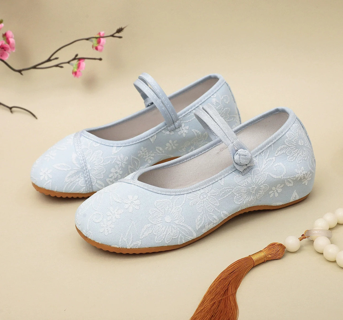 Joanna - Chinese Patterned Hanfu Shoes