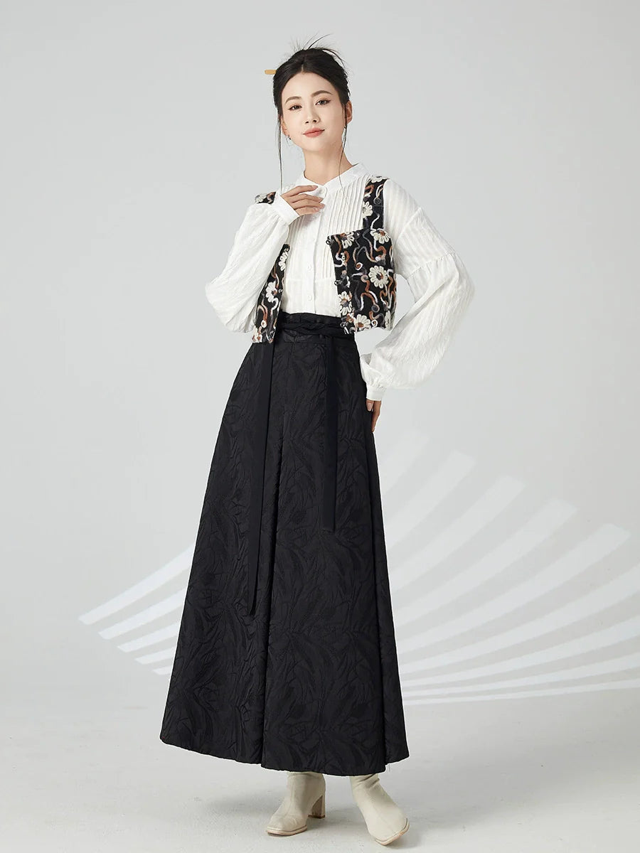 Ming Dynasty x Hanfu Bustier: Night River 泠栖