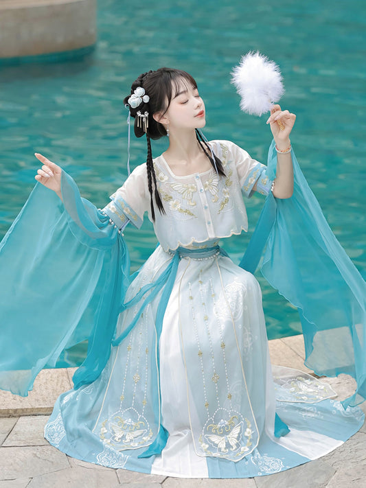 Bishui 碧水 - Dunhuang Fairies Feitian Tang Dynasty Costume